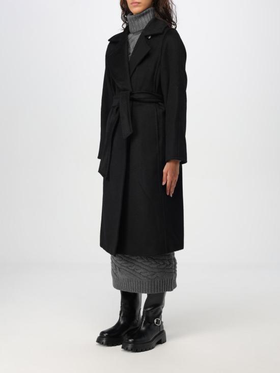 25FW 막스마라 마누엘라 코트 2421016012600 002 Black - MAX MARA