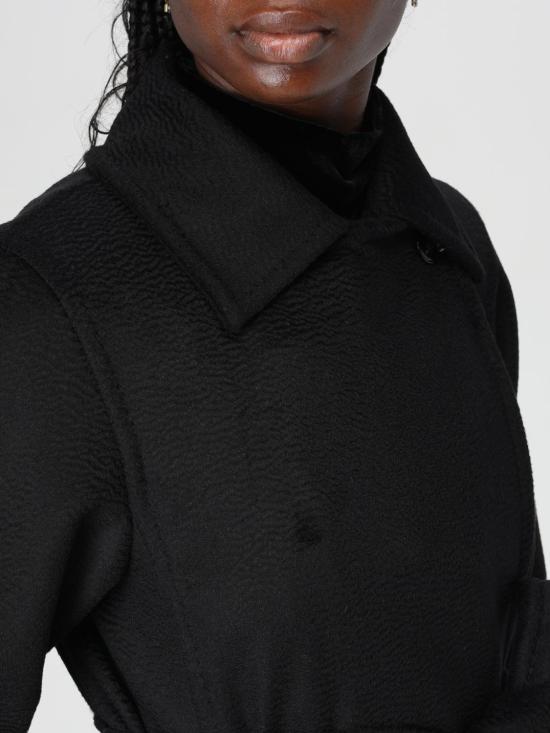 25FW 막스마라 마누엘라 코트 2421016012600 002 Black - MAX MARA