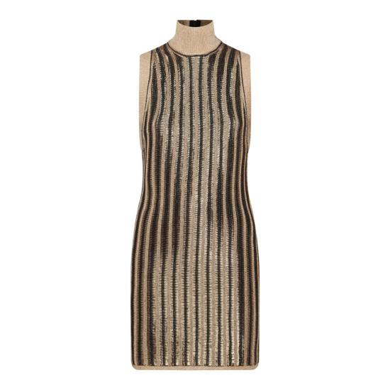 24FW 톰포드 롱 원피스 ACK527YAX749XLBGO Black - TOMFORD