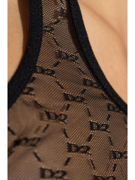 24FW 디스퀘어드2 민소매 티셔츠 D8D055750 01013 BLACK - DSQUARED2