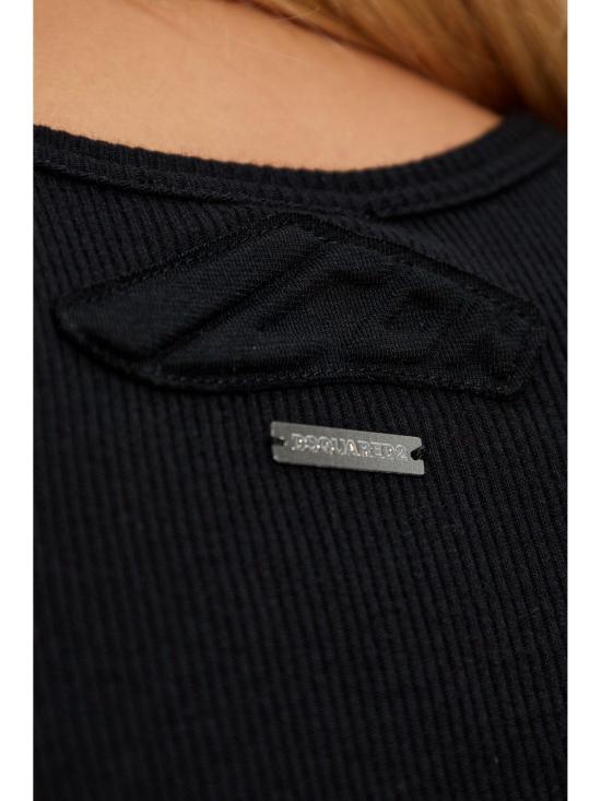 24FW 디스퀘어드2 민소매 티셔츠 D8D055800 01012 BLACK - DSQUARED2