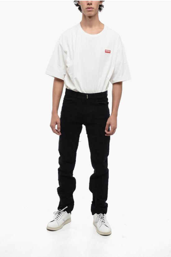  지방시 데님 팬츠 BM50ST50PV 001 Black - GIVENCHY