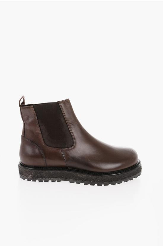  꼬르넬리아니 부츠 CHELSEA BOOTS BROWN Brown - CORNELIANI