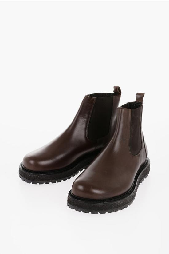  꼬르넬리아니 부츠 CHELSEA BOOTS BROWN Brown