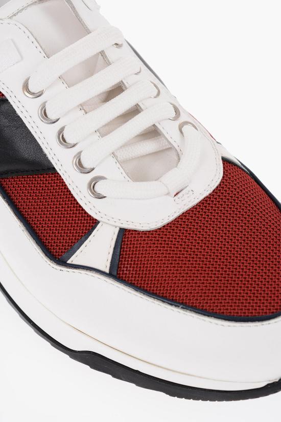  꼬르넬리아니 스니커즈 83TM20 9120916 080 Bianco Rosso - CORNELIANI