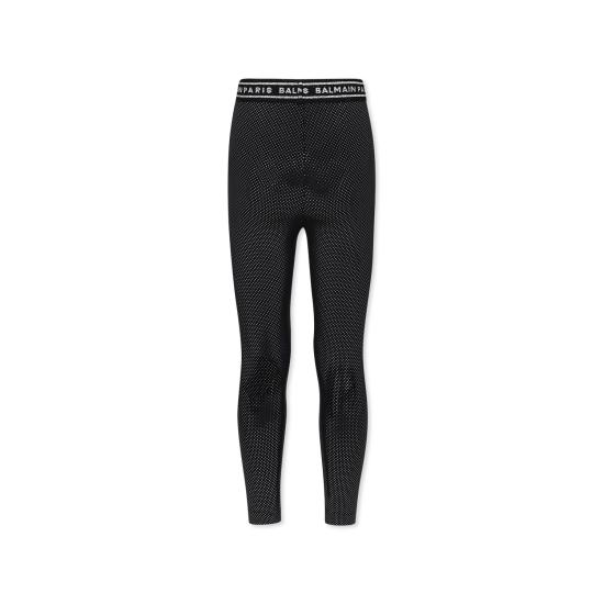  [키즈] 발망 레깅스 BT6C50 J0292 930AG BLACK - BALMAIN