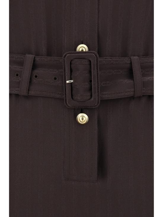 25SS 톰포드 롱 원피스 AB3427FAX1311 KB922 BROWN - TOMFORD