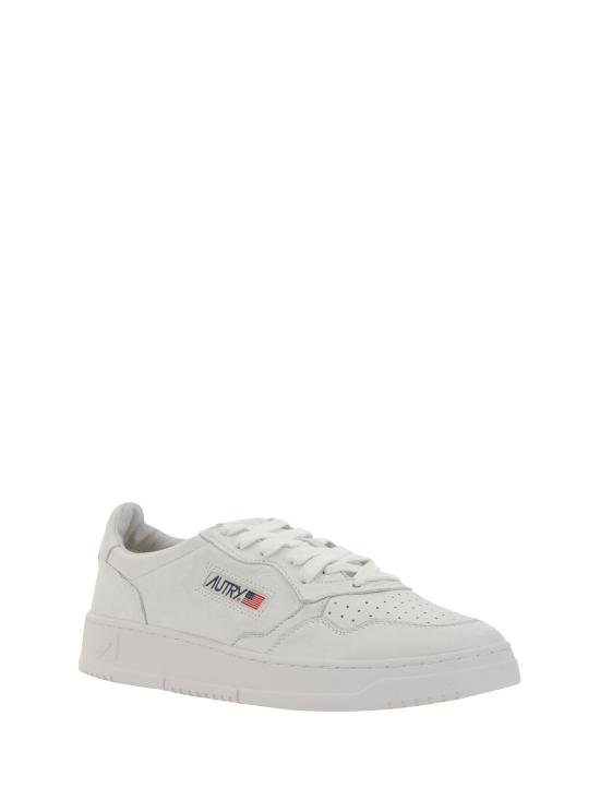 26FW 오트리 메달리스트 로우 스니커즈 AULMSG10 WHITE - AUTRY