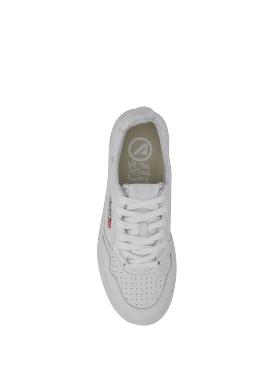 26FW 오트리 메달리스트 로우 스니커즈 AULMSG10 WHITE - AUTRY