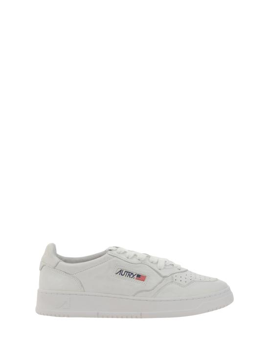26FW 오트리 메달리스트 로우 스니커즈 AULMSG10 WHITE