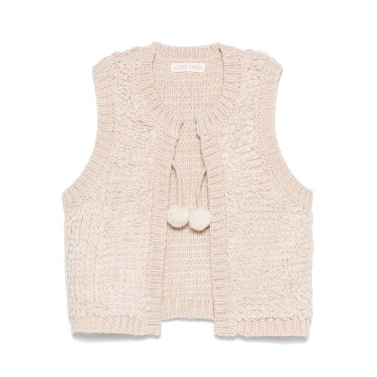 24FW [키즈] 루이스미샤 베스트 C0387 HEDDI CREAM BROWN