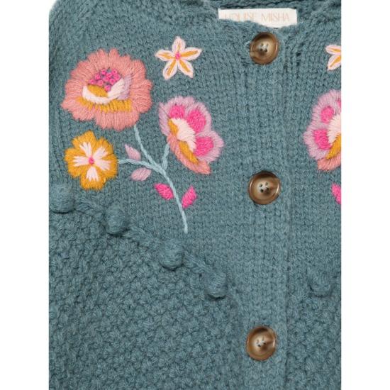 24FW [키즈] 루이스미샤 가디건 C0051 CLARA SBLUE - LOUISE MISHA