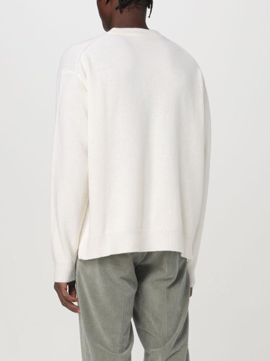 25FW 로베르토 콜리나 스웨터 RA37401 02 White - ROBERTO COLLINA