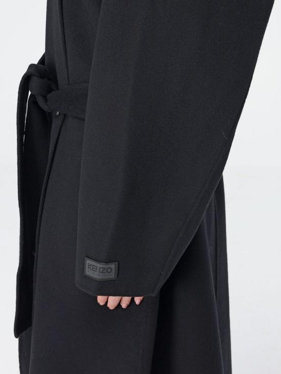 24FW 겐조 코트 FE62MA2169WA 99 Black - KENZO