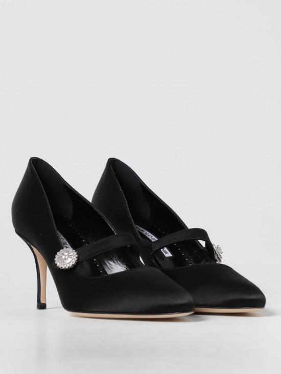  마놀로 블라닉 뮬/슬리퍼 3242853 0015 Black - MANOLO BLAHNIK