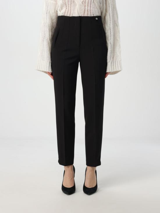 24FW 리우조 크롭 팬츠 CF4280T2527 22222 Black