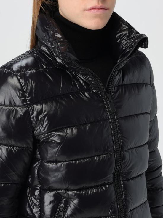 25FW 세이브더덕 패딩 D41917WLOVE19 10000 Black - SAVE THE DUCK