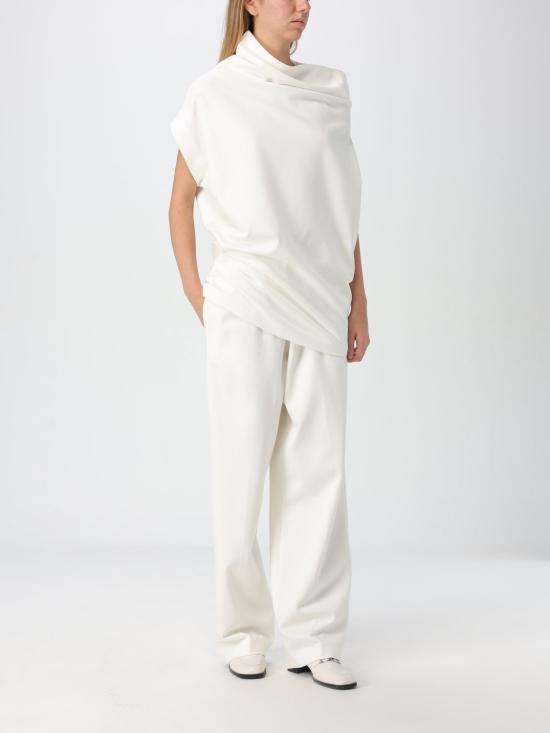 24FW 파비아나 필리피 터틀넥 JED214F132D746 0142 White - FABIANA FILIPPI