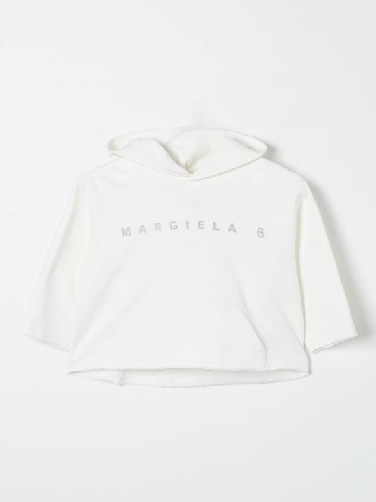 24FW [키즈] MM6 메종마르지엘라 트레이닝 상의 M60684MM04H M6102 White