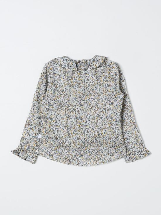 24FW [키즈] 일 구포 패턴 셔츠 CL169C4128 523 Green - IL GUFO