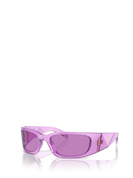 25FW 프라다 안경 00 538192657 PR A14S 13R30G TRANSPARENT AMETYST - PRADA