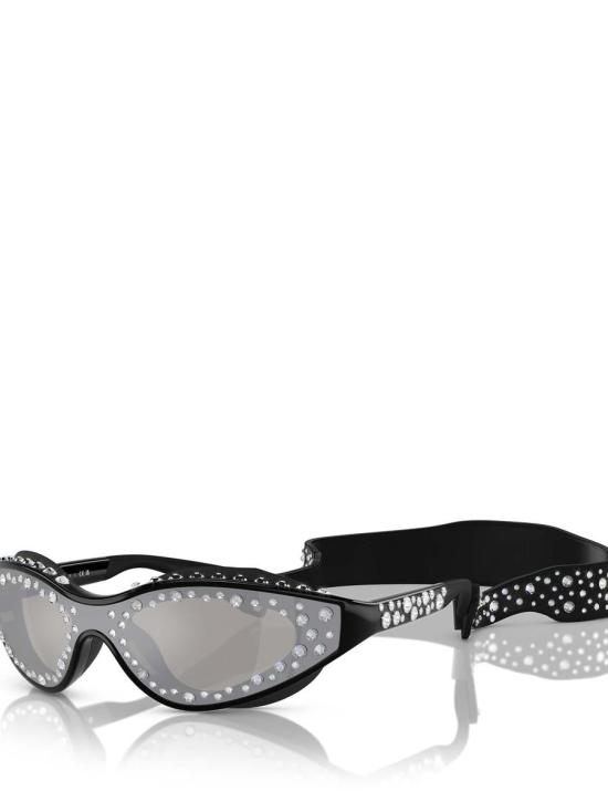 25FW 스와로브스키 안경 00 538193690 SK6024 10016G Black - SWAROVSKI