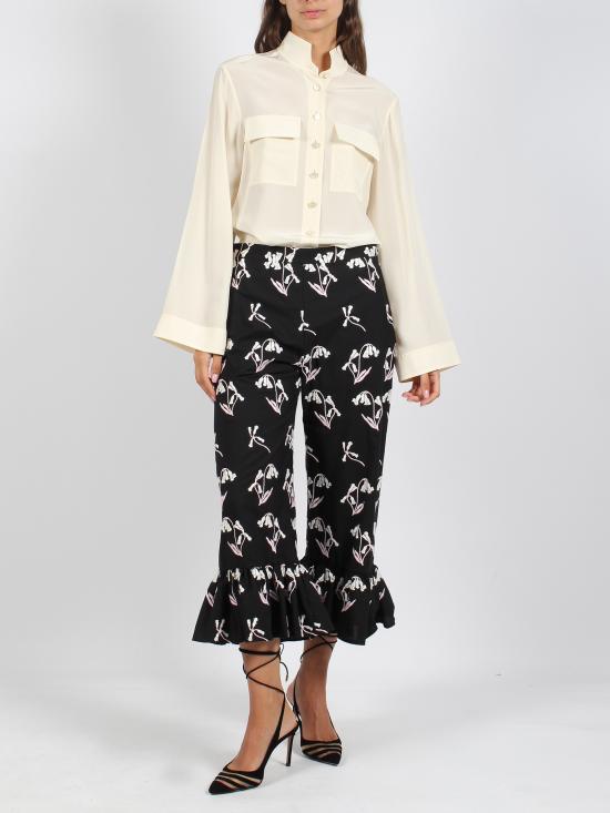  쥬세페 디 모라비토 크롭 팬츠 SS18005PA1 BLACK - GIUSEPPE DI MORABITO