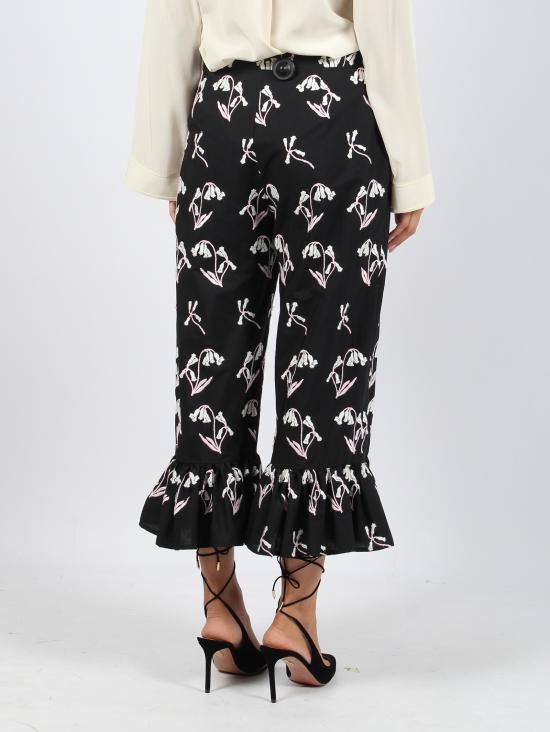  쥬세페 디 모라비토 크롭 팬츠 SS18005PA1 BLACK - GIUSEPPE DI MORABITO