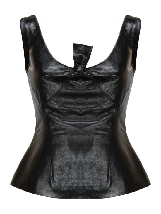 24FW 지방시 민소매 티셔츠 BW61BH6Y39001 Black