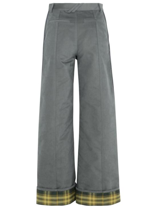 24FW 버버리 스트레이트 팬츠 8099352C1501 GREY - BURBERRY