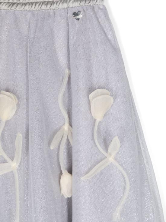 24FW [키즈] 모나리자 스커트 71D7014907 3375 GRIGIO PERLA ARGENTO - MONNALISA