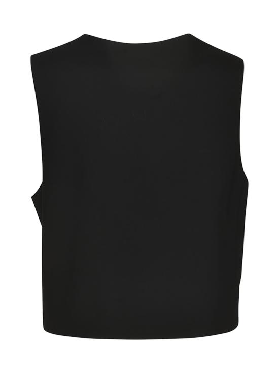 24FW 앤 드뮐미스터 베스트 B0012246 FA423 099 Black - ANN DEMEULEMEESTER