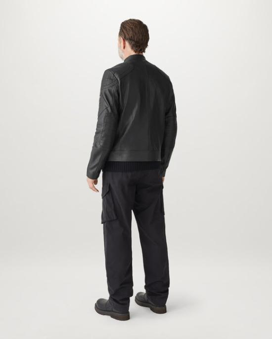  벨스타프 가죽 자켓 104761 T RACER JACKET BLACK Black - BELSTAFF
