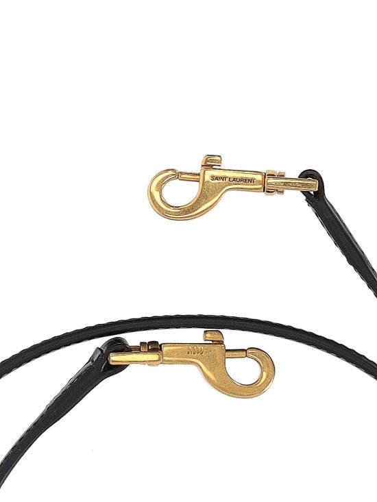 26FW 생로랑 박스 레더 미니 토이 토트백 773995AADDI 1000 NERO - SAINT LAURENT