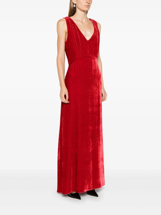 24FW 파로쉬 롱 원피스 D725473RELUR24 009 ROSSO - PAROSH