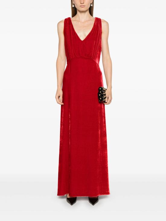  파로쉬 롱 원피스 D725473RELUR24 009 ROSSO - PAROSH