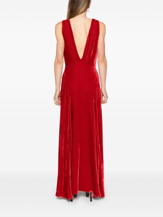  파로쉬 롱 원피스 D725473RELUR24 009 ROSSO - PAROSH