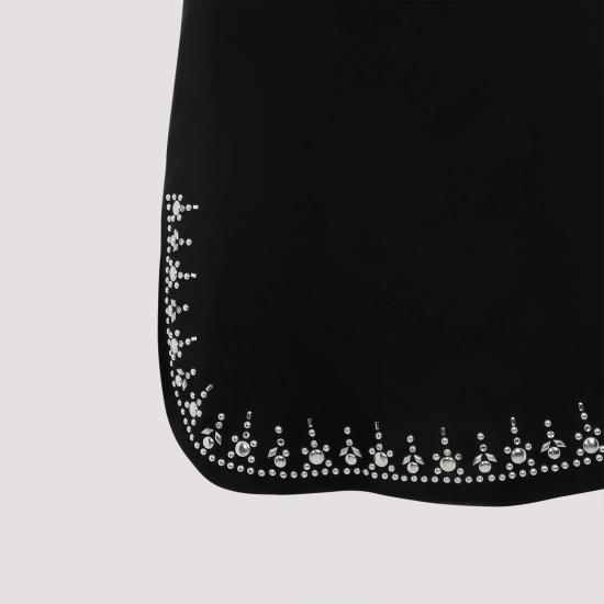  파코라반 숏 원피스 24HCTO005PO0336 P001 BLACK - PACO RABANNE