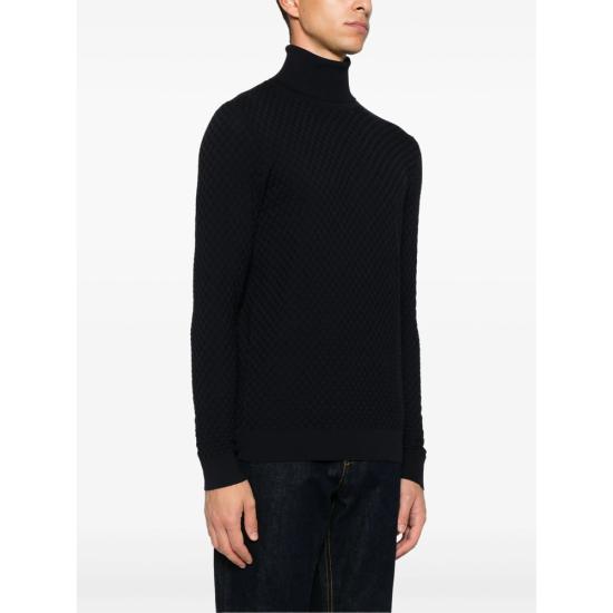  고즈 보태니컬 터틀넥 141 BLU BLUE - GOES BOTANICAL