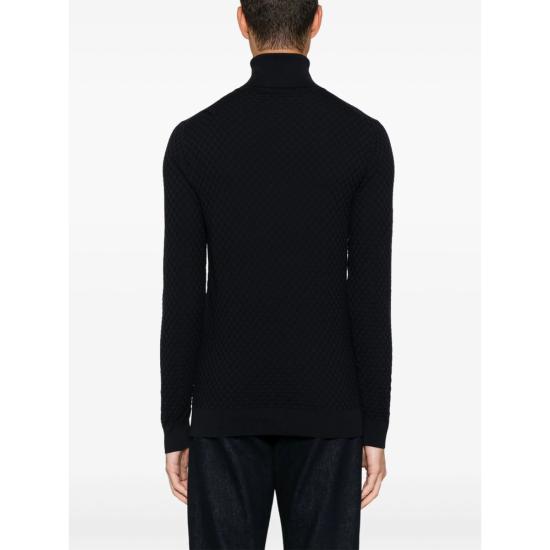  고즈 보태니컬 터틀넥 141 BLU BLUE - GOES BOTANICAL