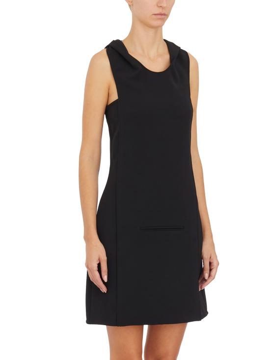 24FW 쿠레쥬 숏 원피스 I424CRO526PL019999 Black - COURREGES