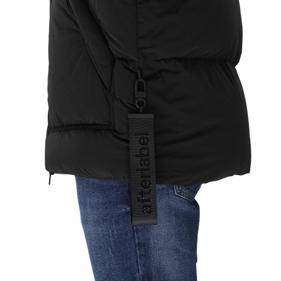 24FW 애프터라벨 숏패딩 GALENA N052 999 BLACK - AFTER LABEL