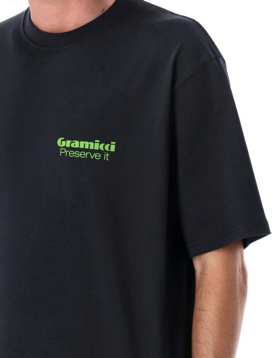 24FW 그라미치 반팔 티셔츠 G4FU T100 VNTBLACK VINTAGE BLACK - GRAMICCI