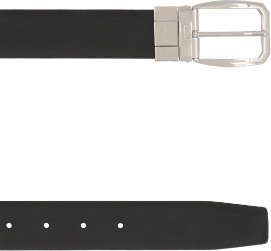 24FW 에르메네질도제냐 가죽 벨트 B007PZLHAVA TBN blue - ERMENEGILDO ZEGNA