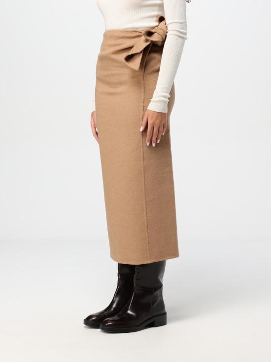 24FW 막스마라 미디 스커트 2421106053600 001 Camel - MAX MARA