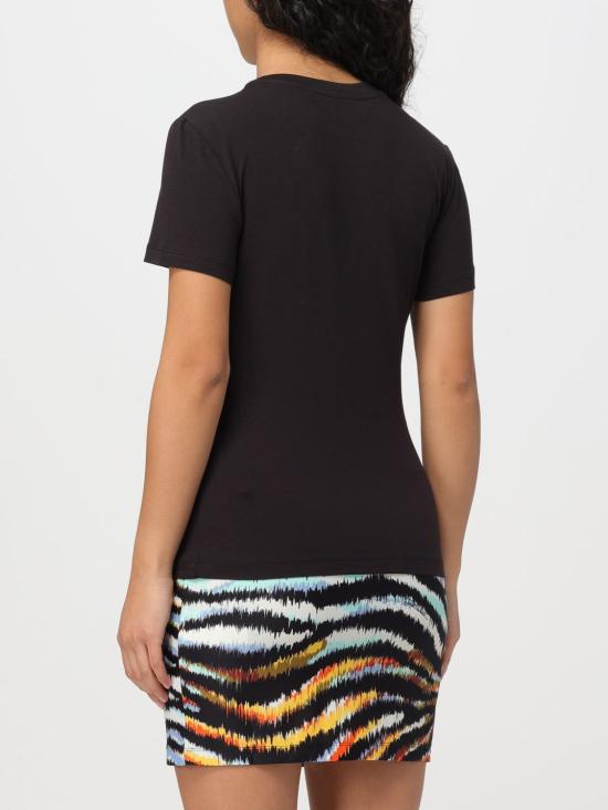 25SS 저스트까발리 반팔 티셔츠 76PAHE13CJ112 899 Black - JUST CAVALLI