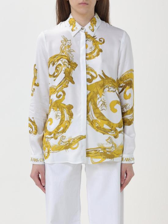  베르사체 블라우스 76HAL2P1NS459 G03 White