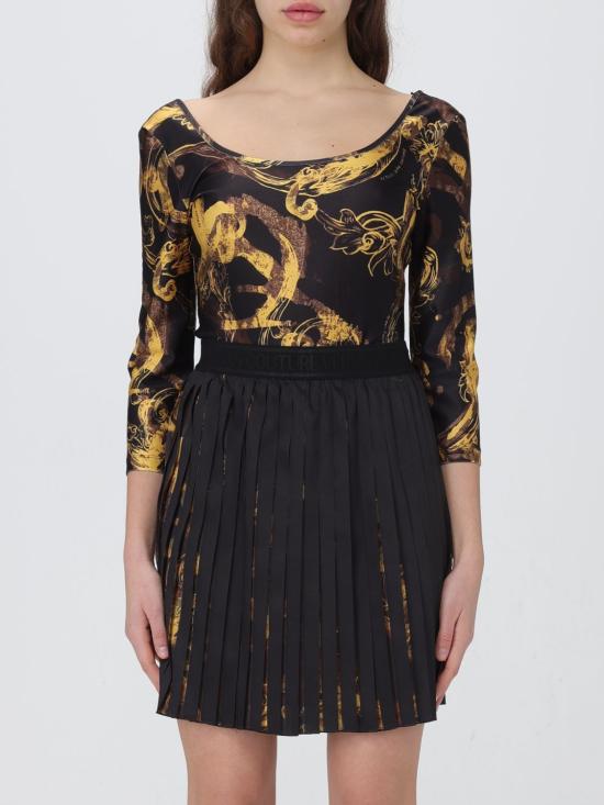  베르사체 긴팔 티셔츠 76HAM221JS292 G89 Black