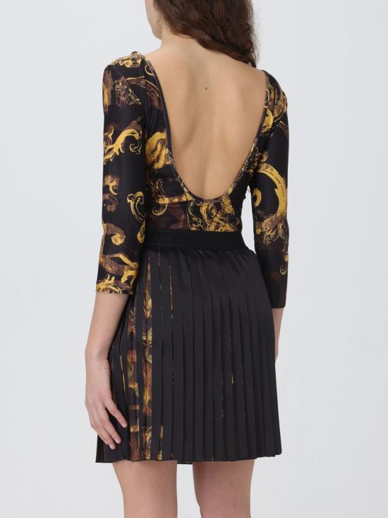  베르사체 긴팔 티셔츠 76HAM221JS292 G89 Black - VERSACE