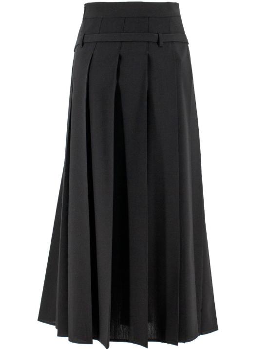 24FW 파비아나 필리피 롱 스커트 GND214F349D714 825 825 NERO - FABIANA FILIPPI